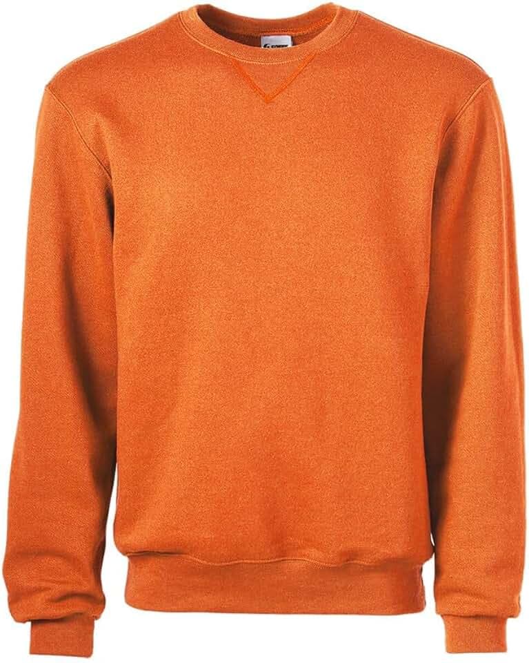Soffe Men's Classic Midweight Fleece Crew Sweatshirt