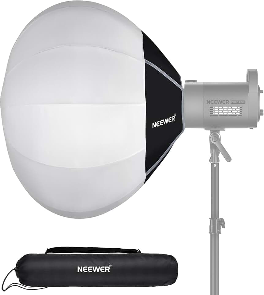 NEEWER 26"/65cm Lantern Softbox, Quick Release 360°, Bowens Mount, NS26L