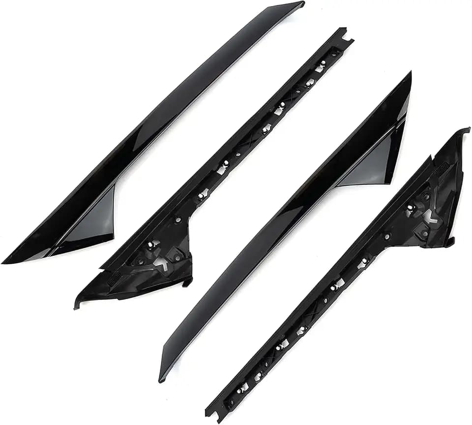 Windshield A-Pillar Panel Molding Trim - Driver Left & Passenger Right Side