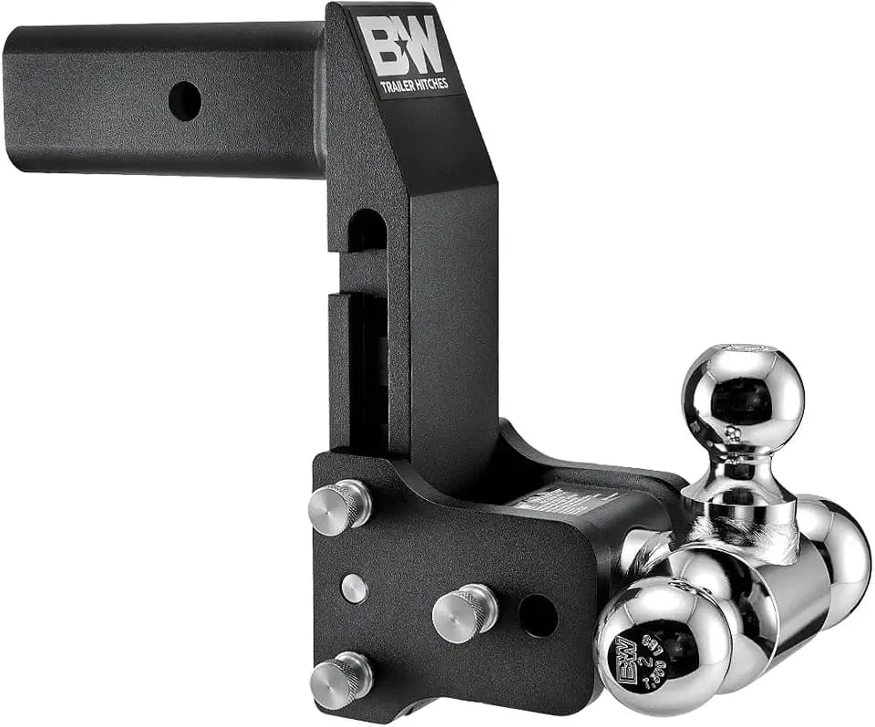 B&W Trailer Hitches B&W MultiPro Tow & Stow - Fits 2.5" Receiver, Tri-Ball (1-7/8" x 2" x 2-5/16") 18,000 GTW - TS20067BMP