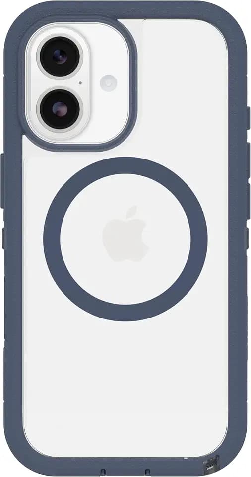 OtterBox iPhone 17 Defender Series Pro XT Clear Case - Baby Blue Clear