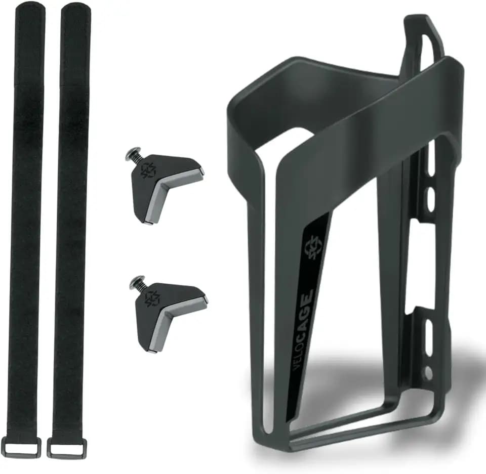 SKS GERMANY Anywhere VELOCAGE Flaschenhalter für Fahrräder, schwarz