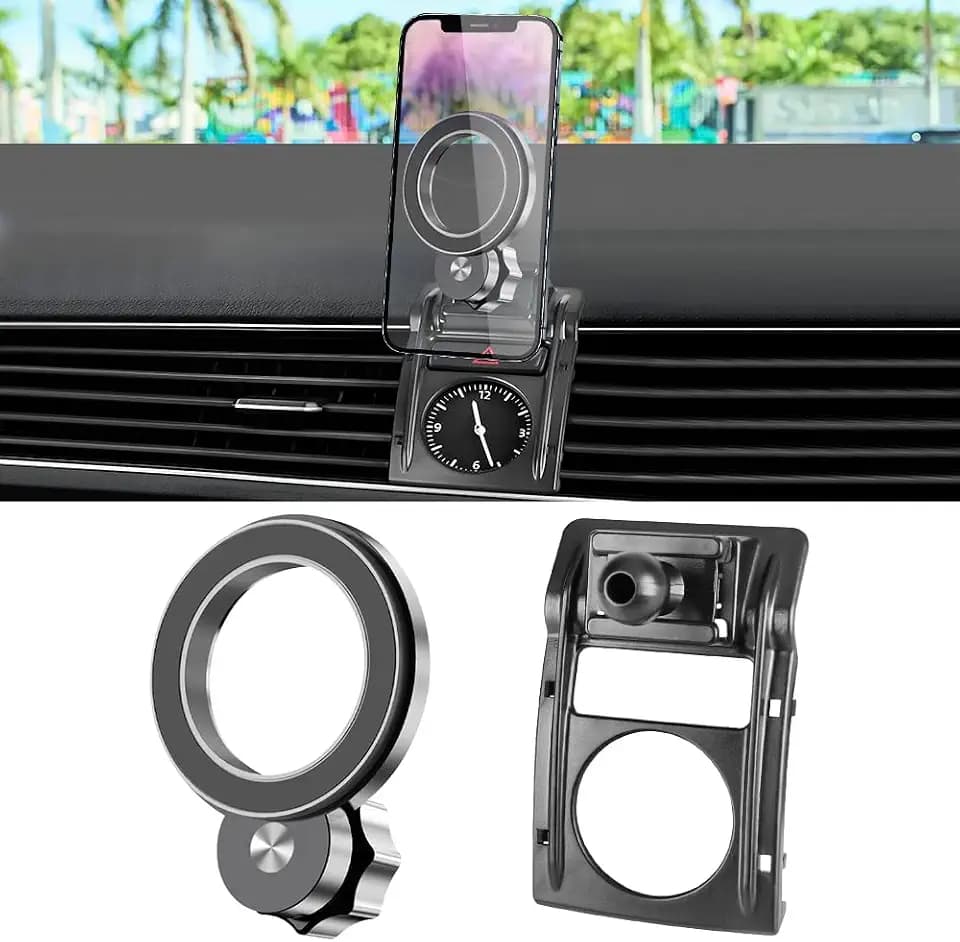 Car Magnetic Phone Mount for Volkswagen VW Passat 2012 2013 2014 2015 2016 2017 20018 2019 Auto Interior Accessories Best Cellphone Holder Cell Phones Navigation Charging Screen Magnet Stand