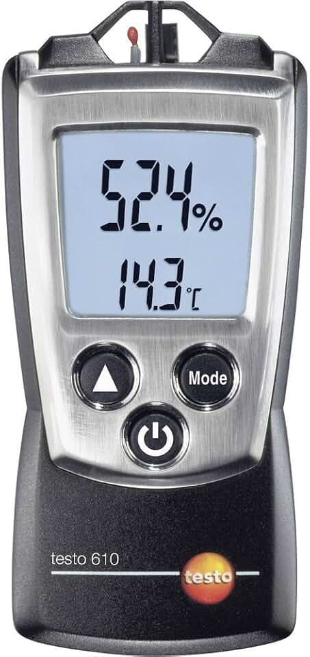 testo - 610 - 0560 0610 - Thermohygrometer zur Messung von Luftfeuchtigkeit und Temperatur