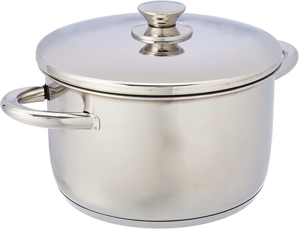 LACOR 40124 Fleischtopf mit Deckel 24 cm Vitrocor
