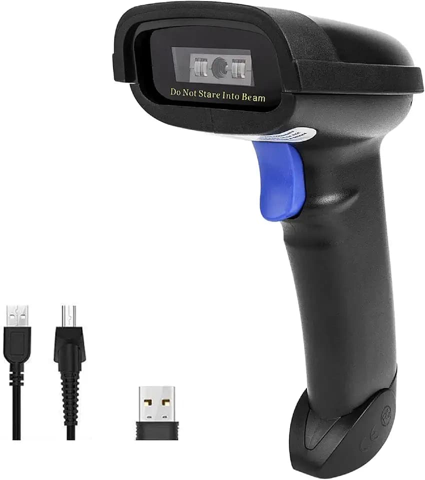 NETUM Bluetooth Barcode Scanner, Support 2.4G Wireless & Bluetooth & Wired