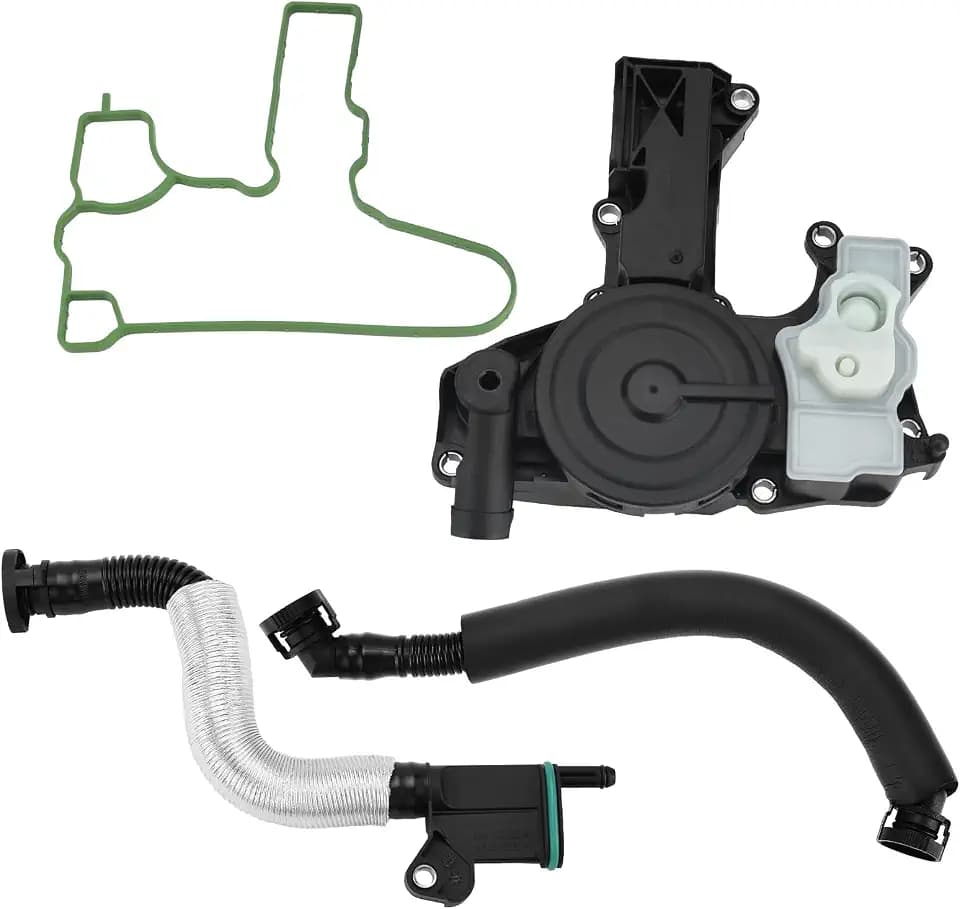 06H103495AK PCV Valve Oil Separator with Breather Hose Kit for Audi A4 A5