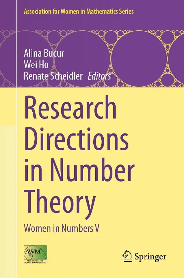 Research Directions in Number Theory: Women in Numbers V (Association for Women in Mathematics Series, 33, Band 33)