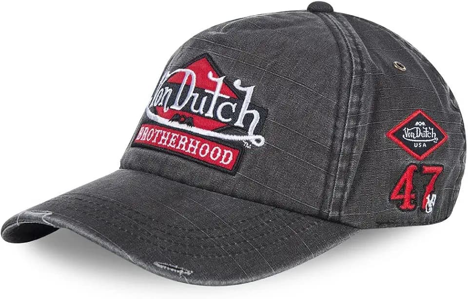 Von Dutch Baseball Cap Jack BRB grau