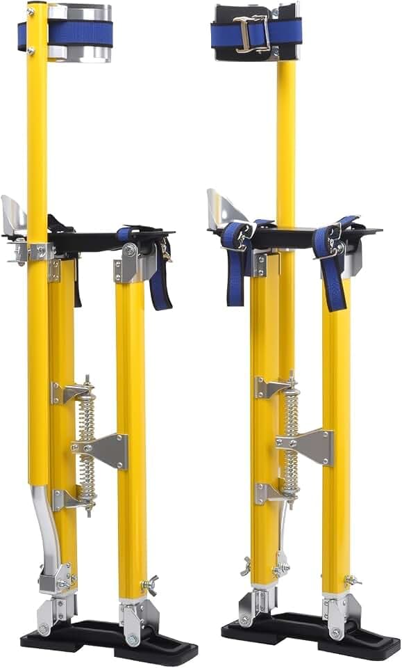 24-40 Inch Drywall Stilts Height Adjustable Lifts Aluminum Tool