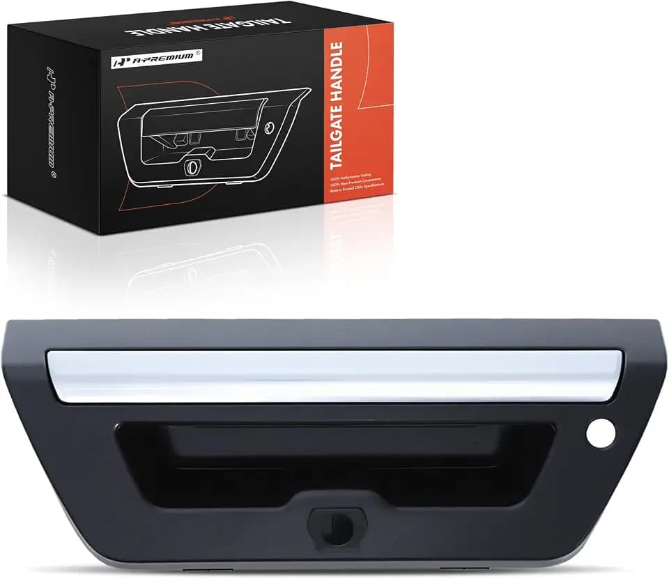 A-Premium Tailgate Handle w/Camera Hole Compatible with Ford
