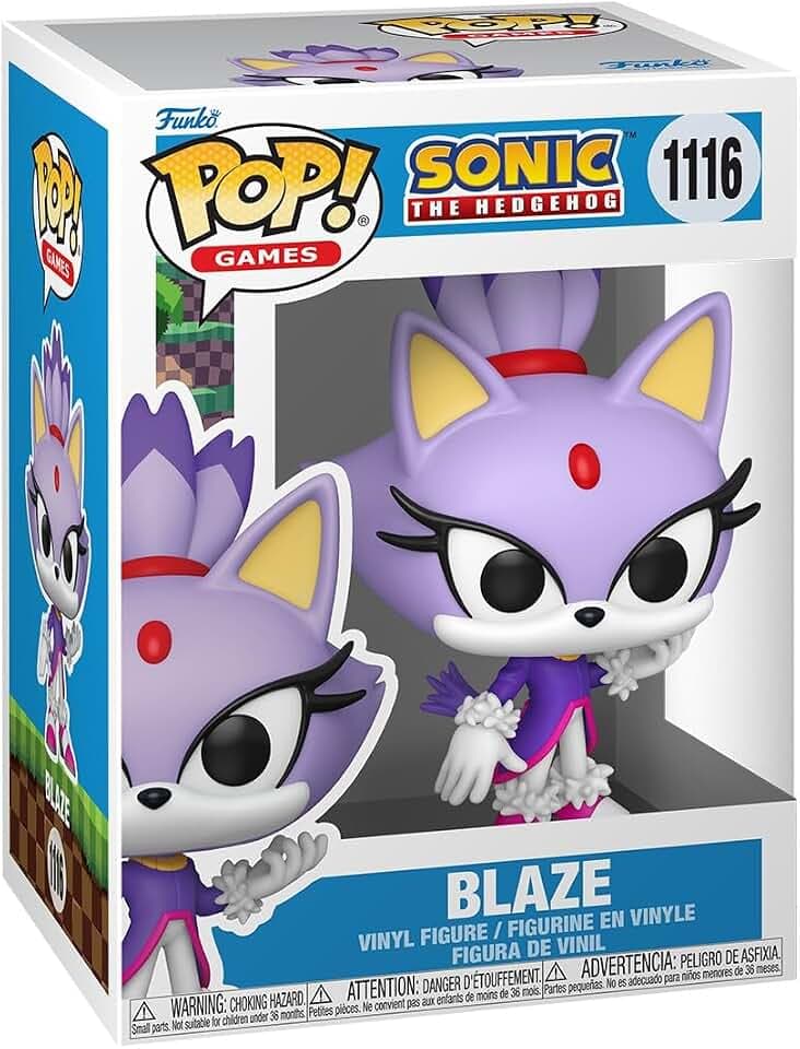 Funko POP! Games: Sonic the Hedgehog - Blaze the Cat