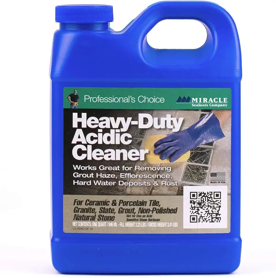 Miracle Sealants Heavy-Duty Acidic Cleaner & Rust Stain Remover, Quart