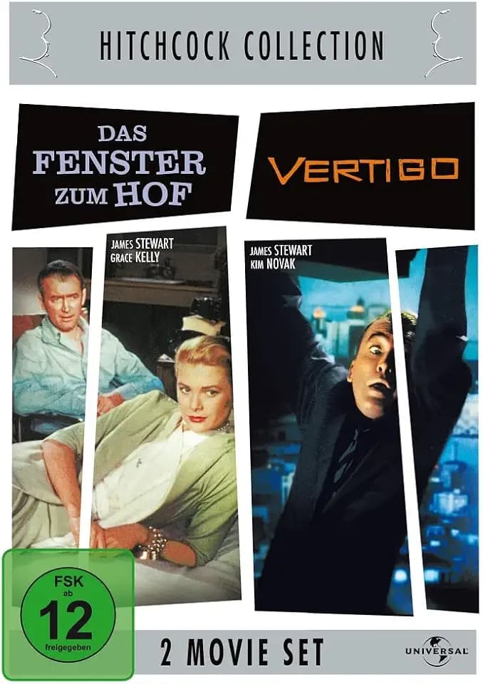 Hitchcock-Collection: Das Fenster zum Hof / Vertigo [2 DVDs]
