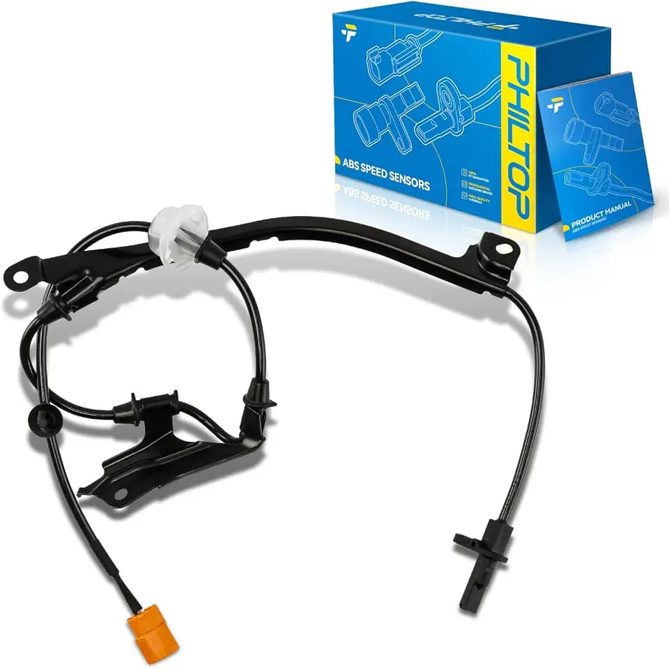PHILTOP 695303 Front Right Side ABS Wheel Speed Sensor Compatible with 2004-2008 Acura TL, 1PC ABS Sensor