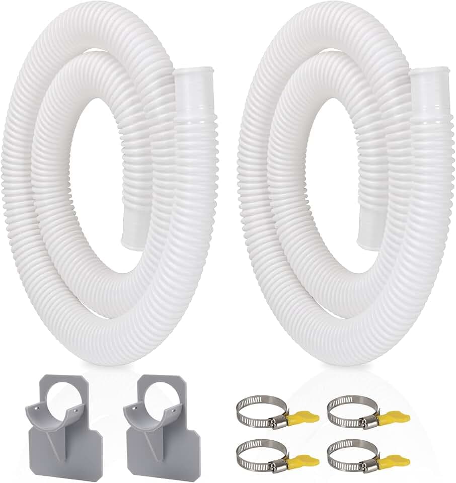 Pool Hose for Above Ground Pool, 2 Pcs 1.25" Pump Hoses Replacement Parts
