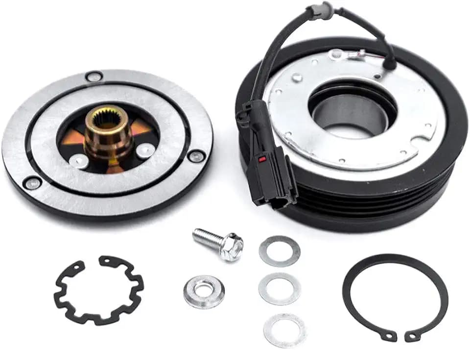 FKG AC Compressor Clutch Assembly Repair Kit 73111FG002 Fit for 2008-2013 Subaru Forester 2.5L, 2008-2011 Subaru Impreza 2.0L, 2007-2014 Subaru Impreza 2.5L