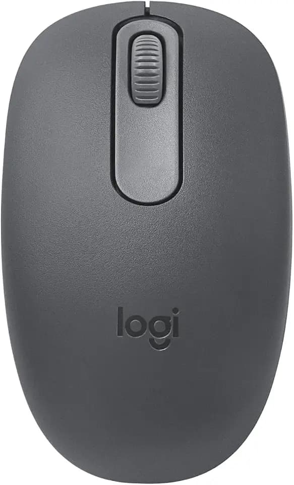 Logitech M196 Bluetooth Wireless Mouse, Compact and Portable Mouse for Laptops, Tablets and More, 12-Month Battery, Smooth Tracking, Compatible With PC and Mac, Windows and macOS - Graphite, Pack of 4