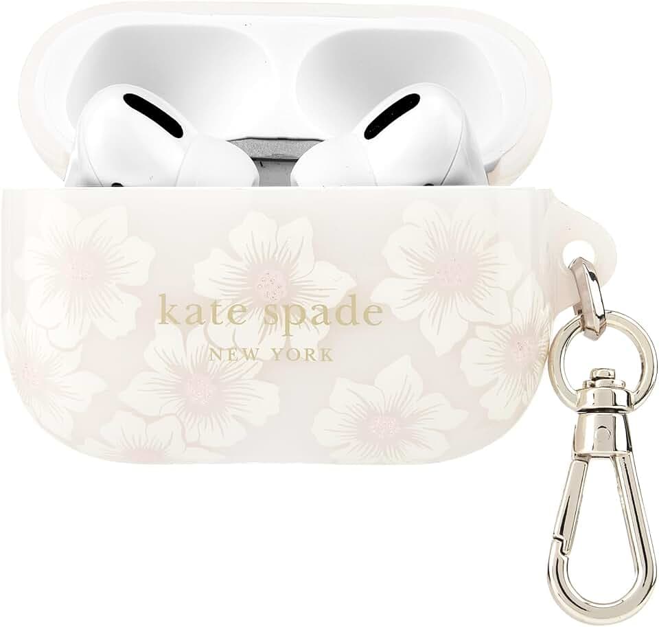 kate spade new york AirPods Pro 2nd/1st Case - Hollyhock Cream