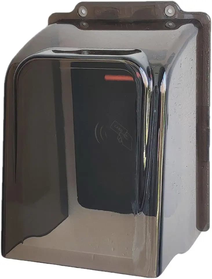 Weatherproof Rain Covers for Outside Door Locks - Plastic Water Shield for Access Control Keypad