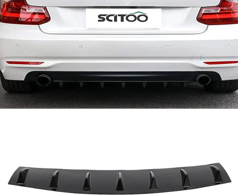 SCITOO Shark Fin Spoiler Fits for Most Cars