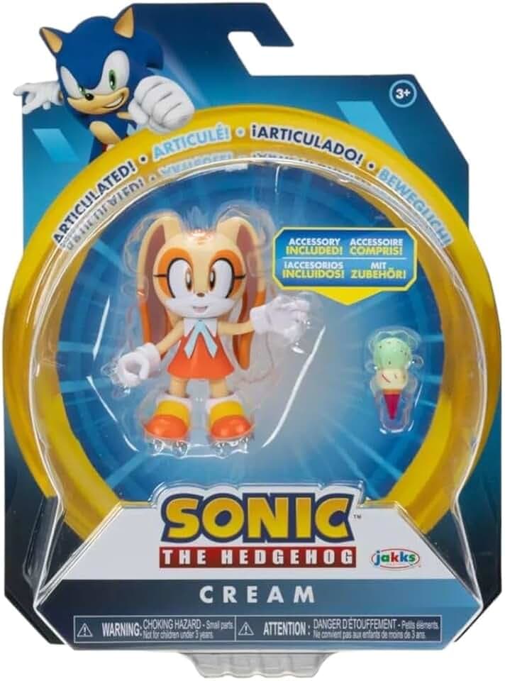 Jakks Pacific Sonic The Hedgehog 4 Creme mit EIS