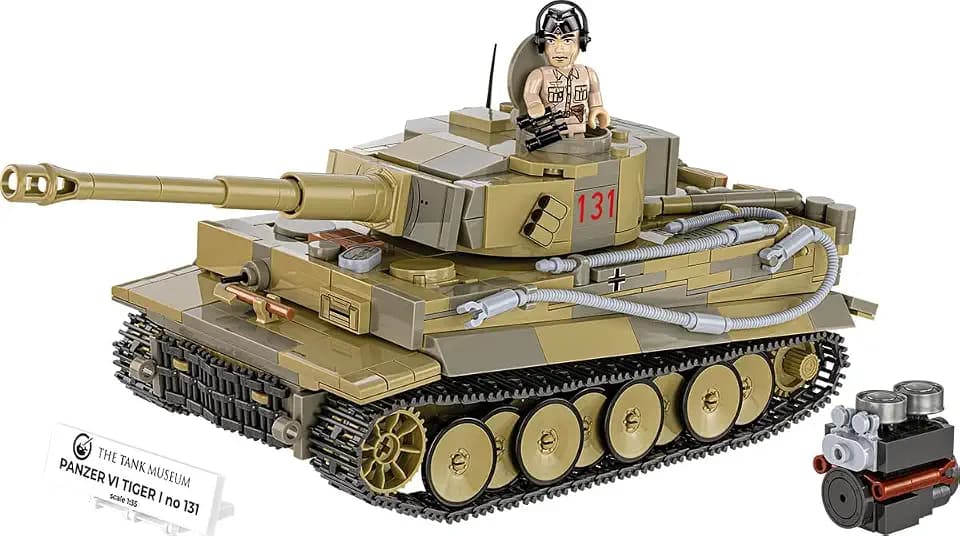 COBI Panzer VI Tiger I no 131, Large, Grau