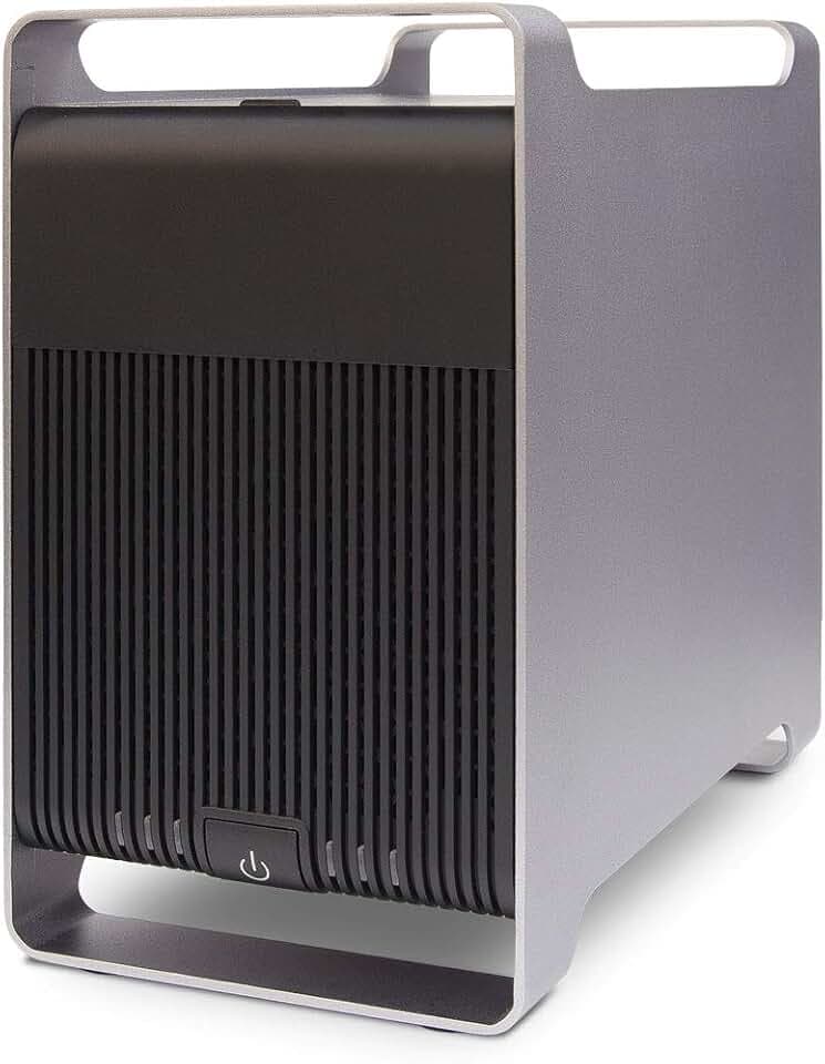 Syba 5 Bay 2.5" and 3.5" SATA HDD External USB 3.0 / eSATA RAID Hard Drive Enclosure Support 120TB & RAID 0/1/5/10/JBOD Mode SY-ENC50122