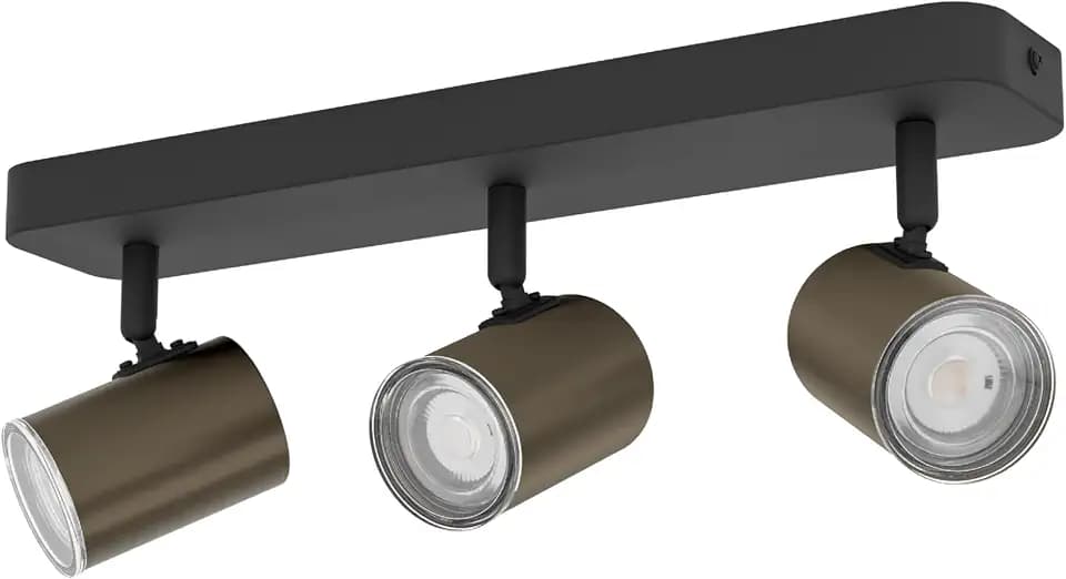 EGLO Deckenlampe Consuma 1, Spotbalken 3-flammig