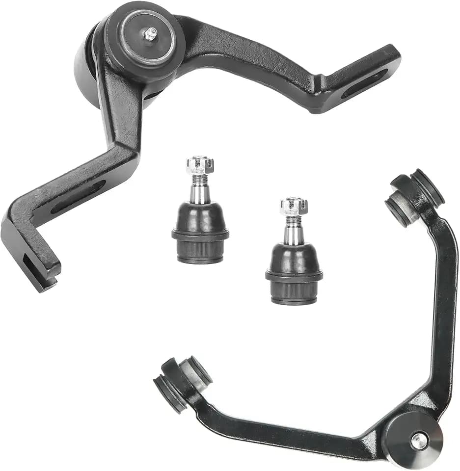 Front Upper Control Arm & Lower Ball Joints Fit for Ford Explorer 1995-2001, Ranger 1998-2011, Fit for Mazda B3000 1998-2007, B4000 1998-2009 (2-Piece Design) -4PCS