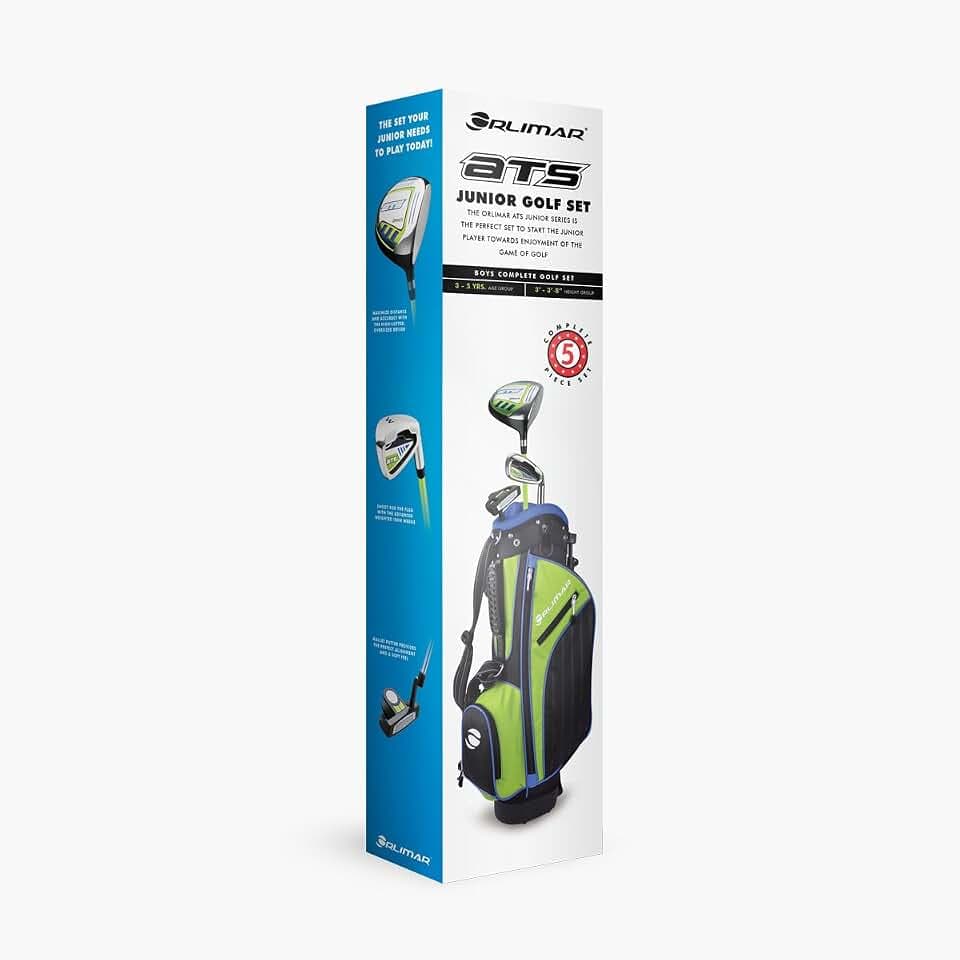 Orlimar ATS Junior Golf Club Sets with Stand Bag for Boys & Girls