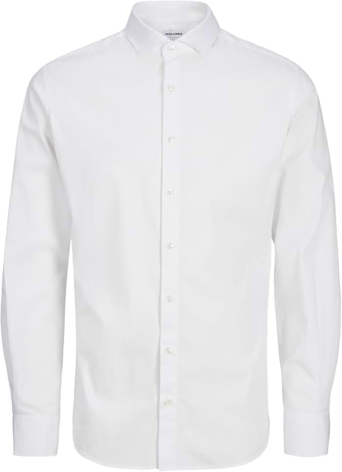 Jack & Jones Herren Jprblajaxon Stretch Shirt L/S Noos Langarmhemd (1er Pack)