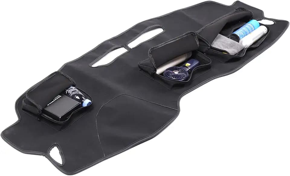 Auto Instrumententafelmatte Geeignet für SEAT Leon 2008-2012,Dashboard-Schutzmatte Anti-Rutsch