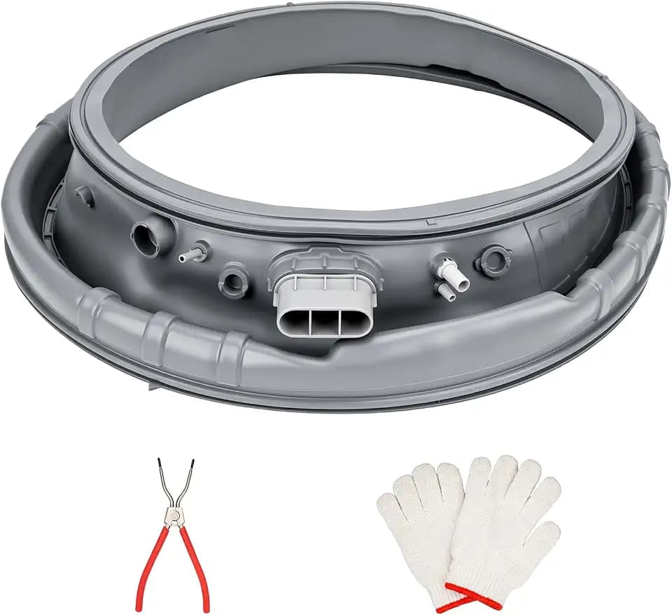DC97-18094B Washer Door Boot Seal Gasket Kit for Samsung Front Load Washer