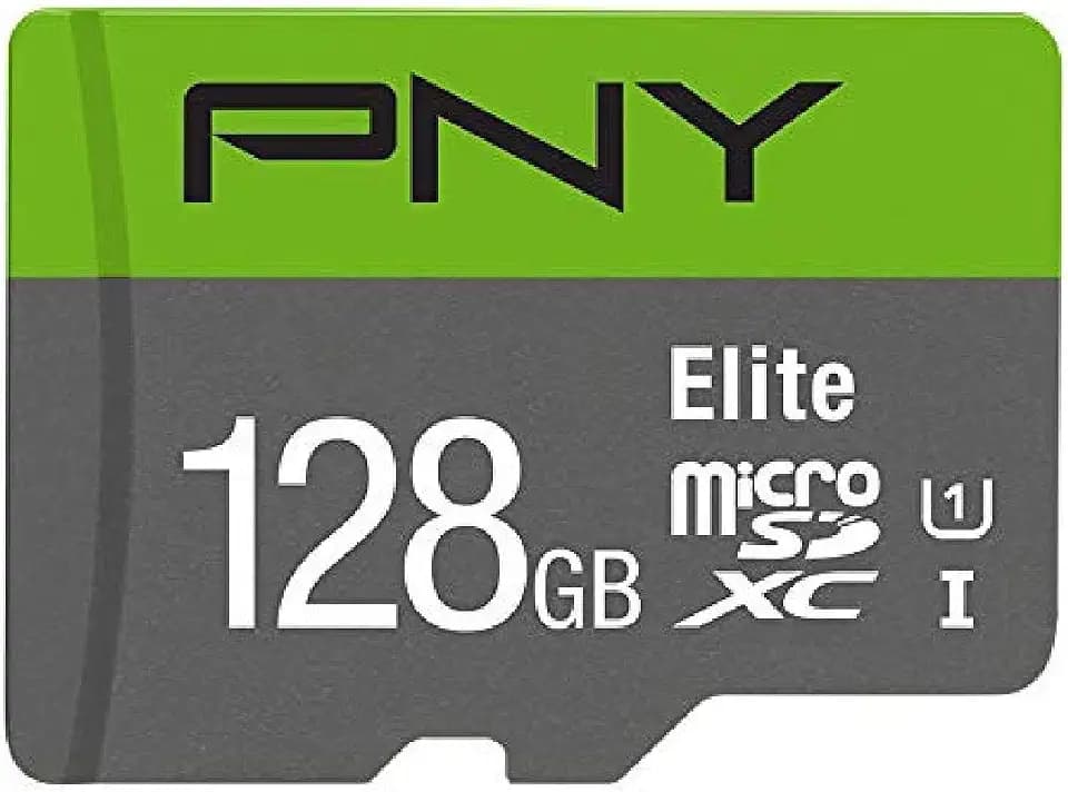 PNY 128GB Elite C10 U1 V10 microSDXC Flash Memory Card, UHS-I