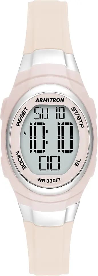 Armitron Sport Women's Digital Chronograph Resin Strap Watch