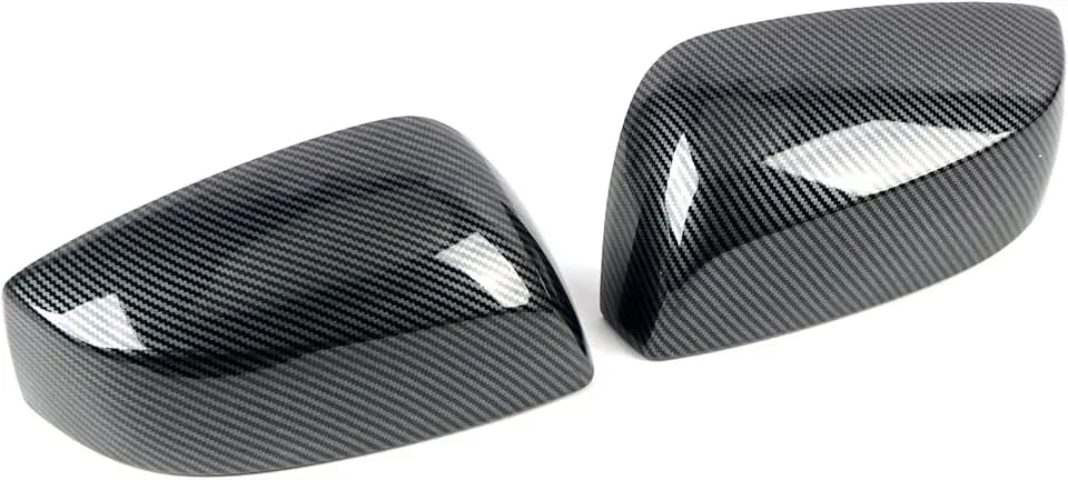 HIGH FLYING Car Exterior Rear View Side Mirror Cap Cover ABS for Subaru WRX STI 2015-2021 (Without Turn Signal Lights)