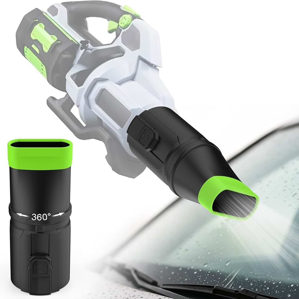 Sealegend Short Blower Attachment Compatible with EGO Leaf Blower, Black
