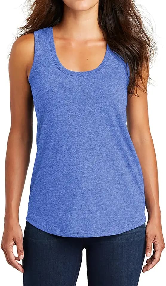 Women’s Soft and Stylish Perfect Tri Racerback Workout Tank Top