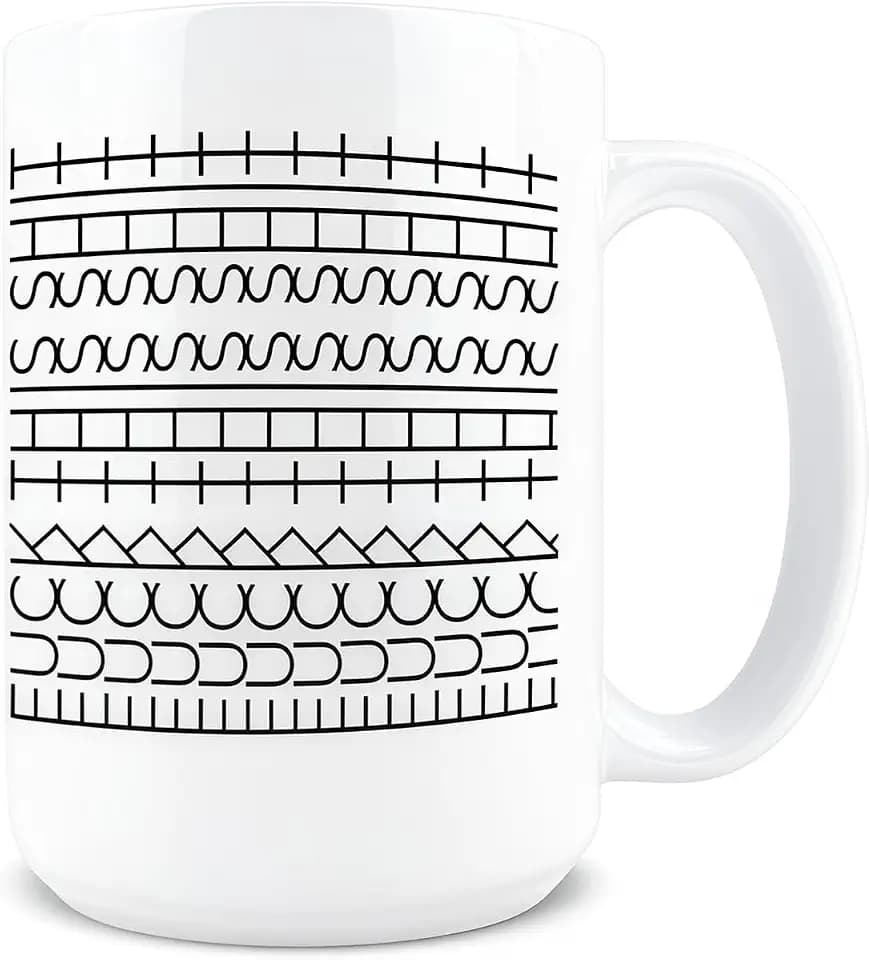Tassen – 15 oz Keramikbecher mit versteckter Botschaft, Mikrowellengeeignet, Lustiges Geschenk für Frauen und Männer