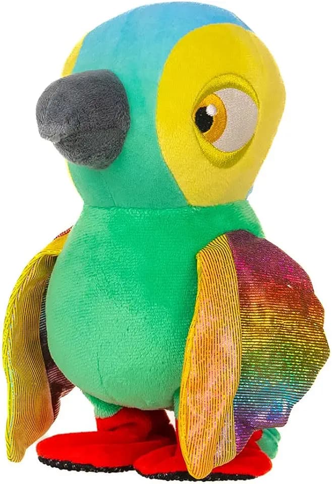 Bandai – La Farm De Zenon: Interaktives Plüschtier Lorito Pepe