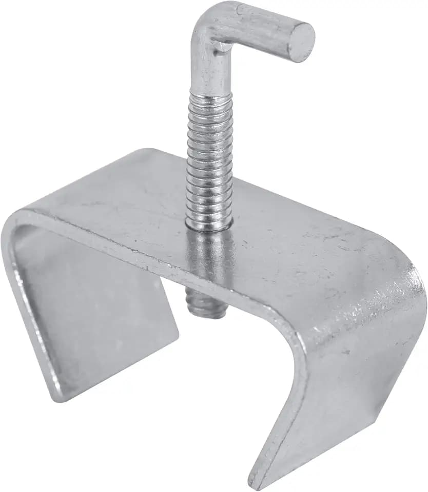 Prime-Line U 9006 Steel Bed Frame Rail Clamp, 1-1/4 In., 2 Pack
