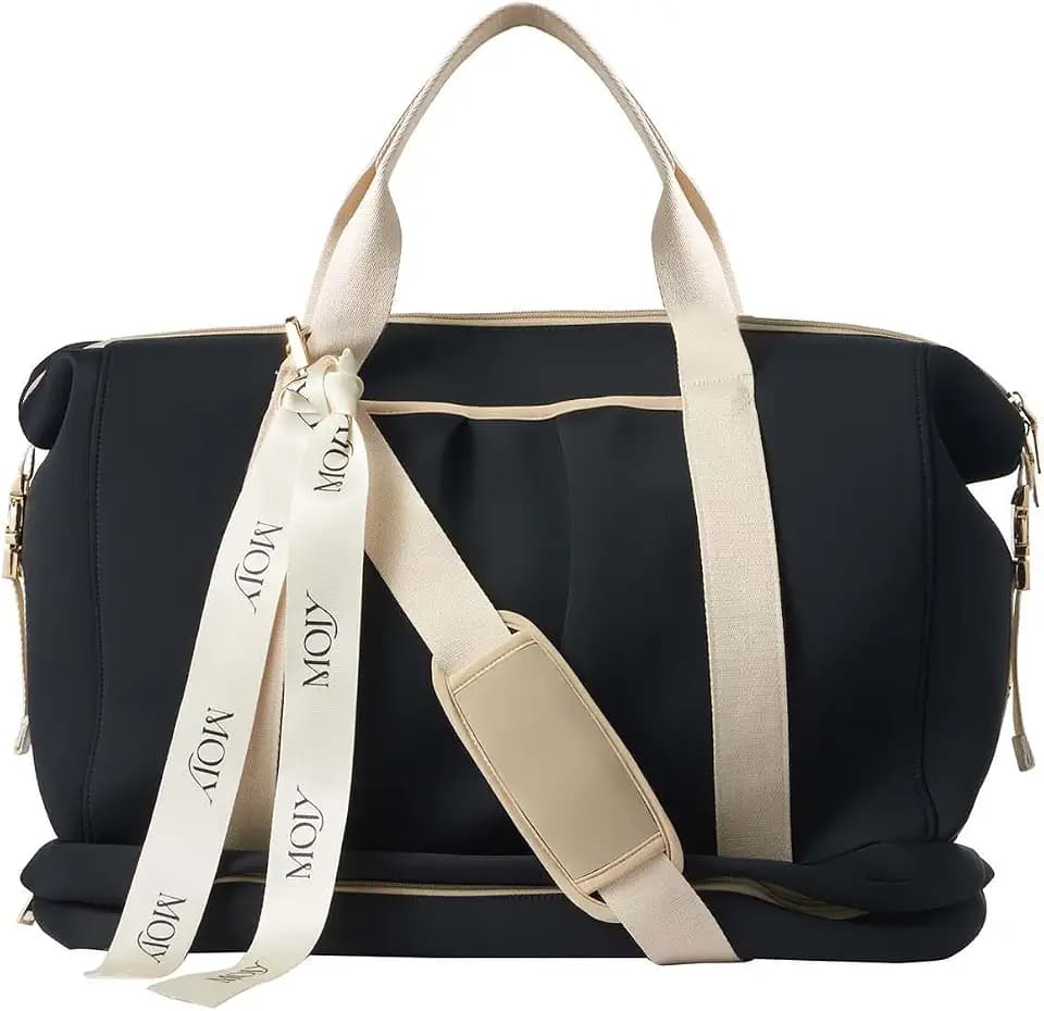 waterproof gym bag women, womens travel bag, yoga bag, weekender bags travel, personal item travel bag
