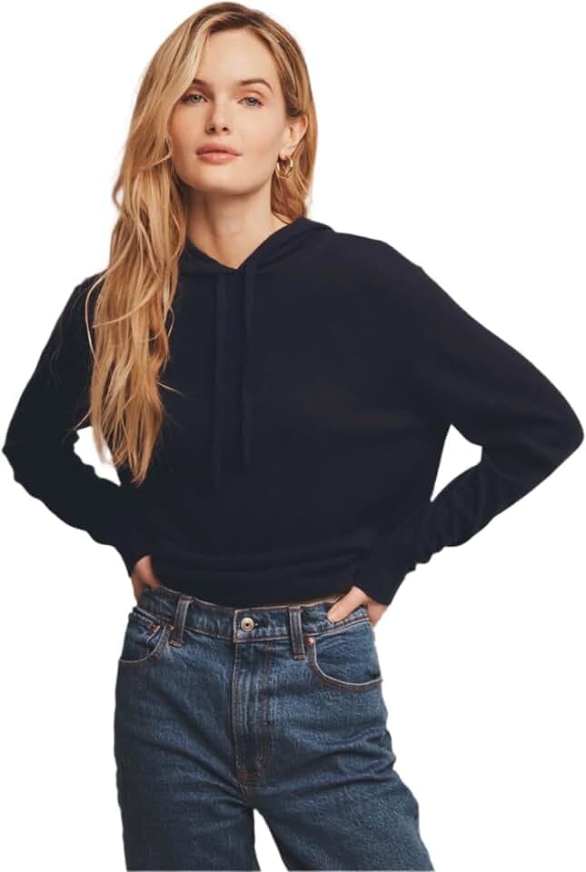 NAADAM Damen The Off-Duty Cashmere Hoodie Pullover