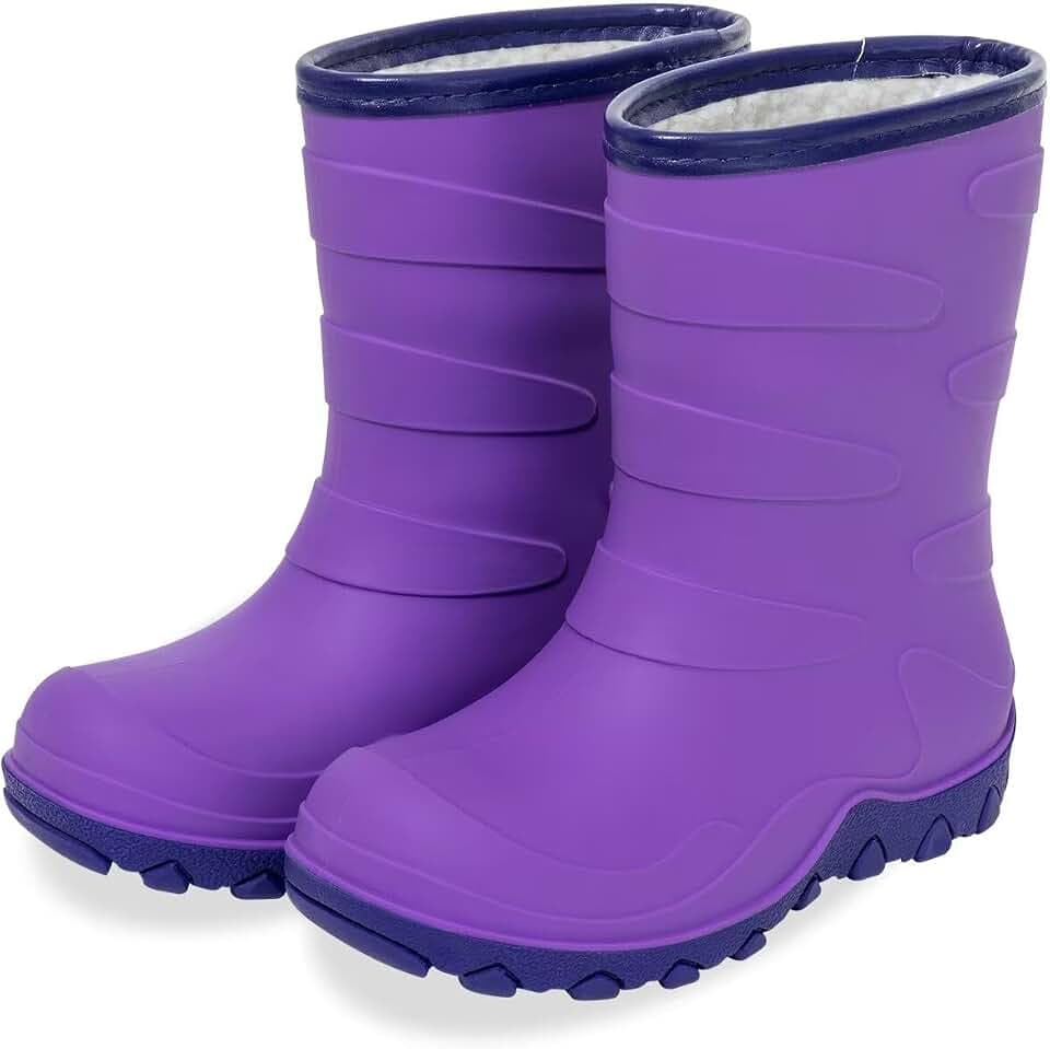 FUNCOO PLUS Fleece Gefütterte Gummistiefel Kinder