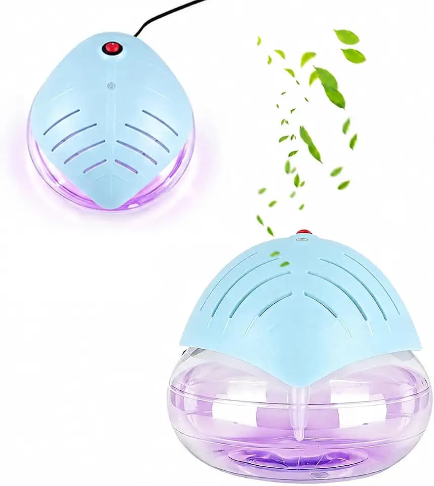 Lufterfrischer Raumluftreiniger - Unabhängiger Steuerschalter Lufterfrischer mit Lonisator, 2 in 1 Duftzerstäuber & Airfresher Bowl, air purifier bis 60 m², Raucherzimmer, Wohnzimmer, Büro, Unter 40dB