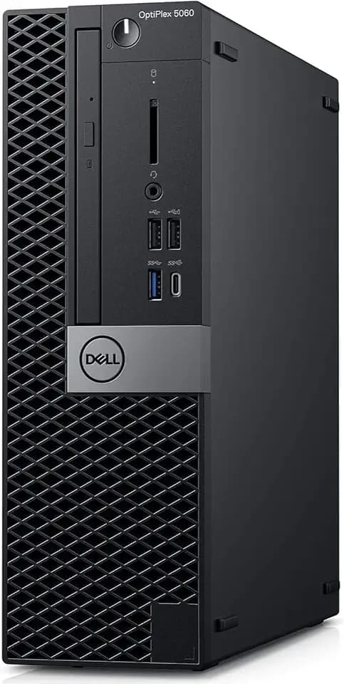 Dell Optiplex 5060 Small Form Factor (SFF) Business Desktop PC, Intel i7-8700 Quad-Core 3.2 GHz, 16GB DDR4, Intel 512GB PCIe NVMe SSD, Ethernet, USB 3.0, DVD±RW, Display Port/HDMI, Windows 10 Pro