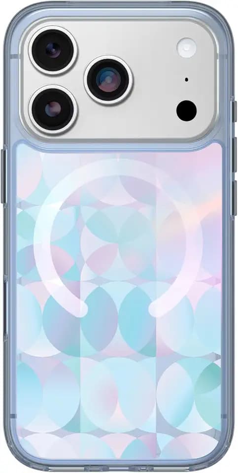 OtterBox iPhone 17 Pro Symmetry Series Clear Case - Opal Prism - Blue