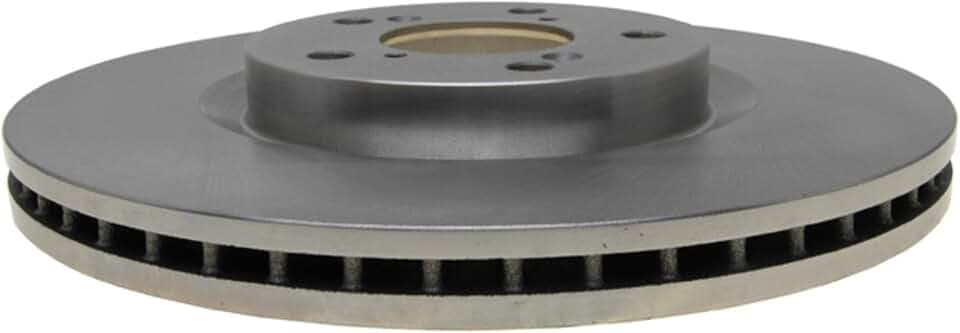 ACDelco Silver Front Brake Rotor 18A2513A | GM 19298575 Brake Rotors for Select Honda Pilot, Acura RDX, MDX, RLX, ZDX, and more