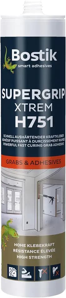 BOSTIK H751 Supergrip Xtrem Schwarz - 450g